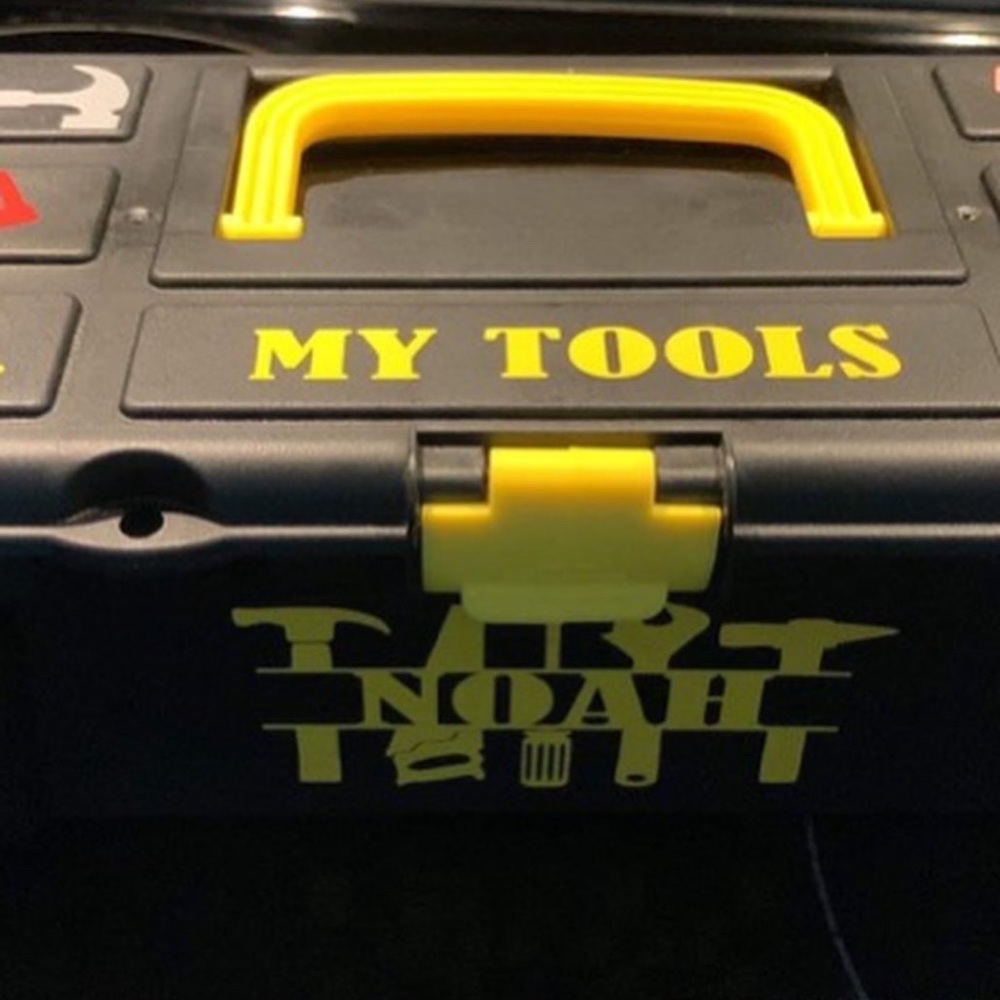 Personalized Kids tool boxes, Playdoh box,Hot wheels box. Perfect for gifts